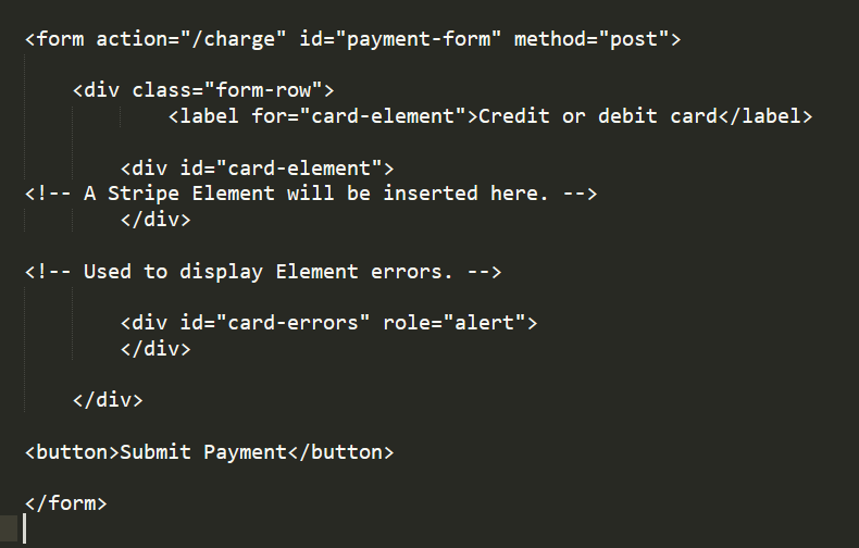 payment form - инструкция по установке формы на сайт